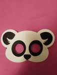 Maska miś Panda przebranie strój karnawałowy