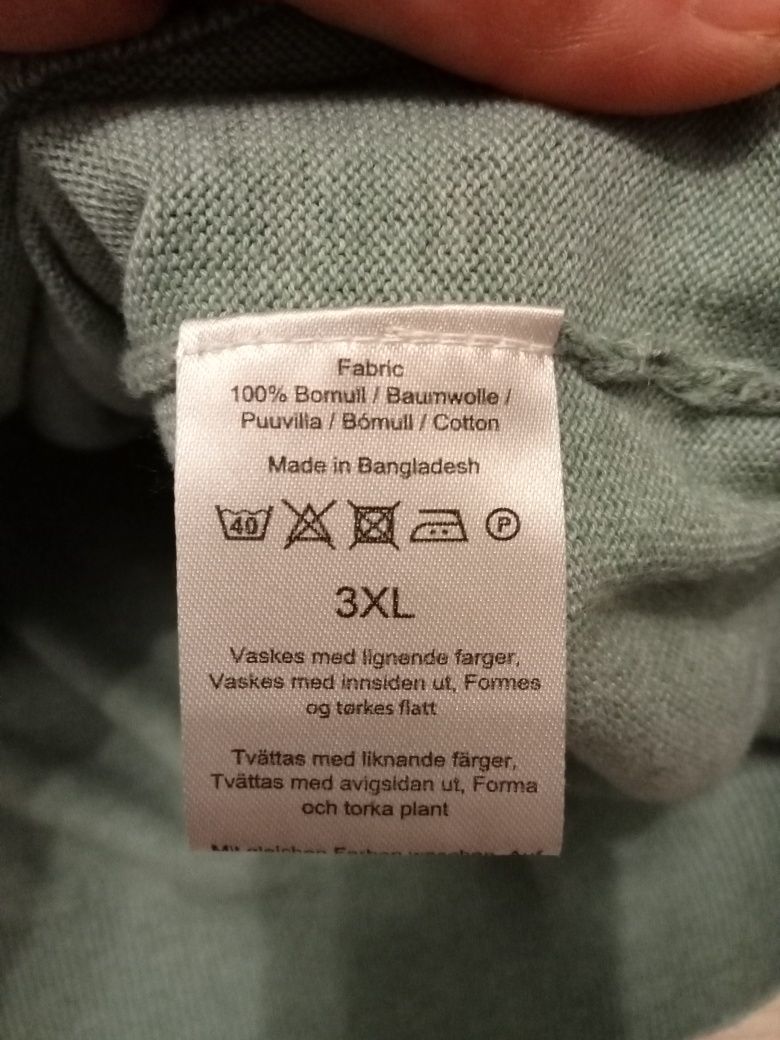 Sweterek męski dressmann pima cotton  3xl