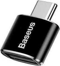 Adapter BASEUS otg USB / USB-C czarny