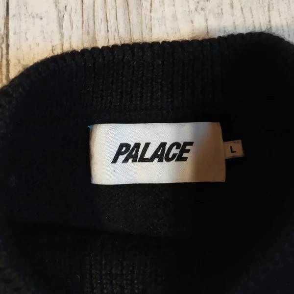 Palace Stuff Knit Black sweter damski S/M wełna
