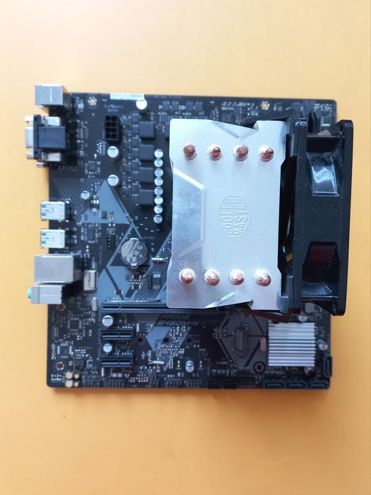 Комплект:ASUS B450M-K; Ryzen 5 3600;Cooler Master; 16Gb ddr4 crusial