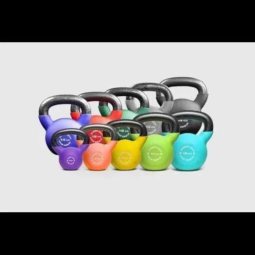 Fitness Kettlebell neoprenowe kolorowe Xenios USA 6 kg