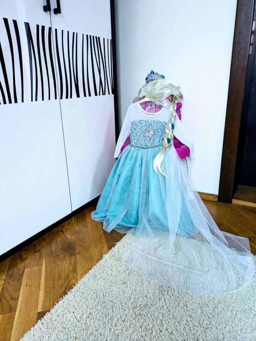 Плаття сукня платье костюм новорічний костюм Ельзи