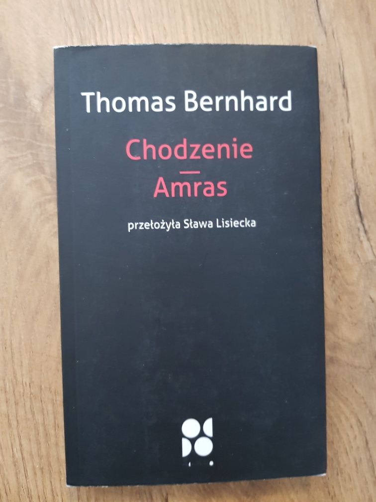 Książka Thomas Bernhard, Chodzenie, Amras