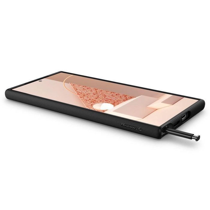 Etui Caseology Parallax Na Samsung Galaxy S24 Ultra - Czarny Mat