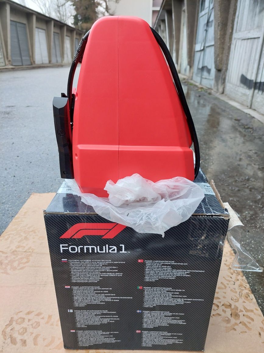 NOWY Starter rozrusznik Booster Formula 1 PJ125 z kompresorem