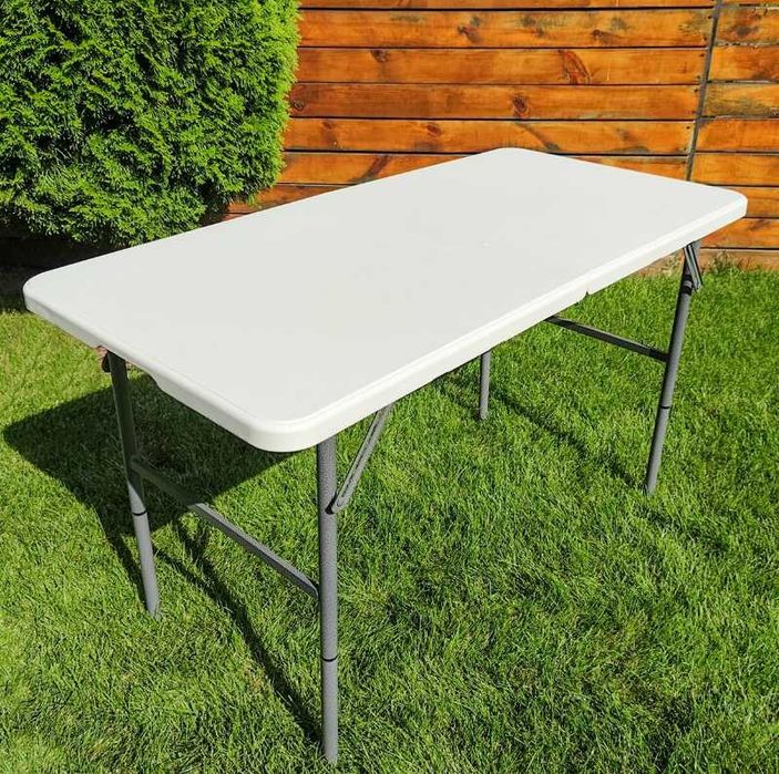 Складний стіл (два рівня регулювання висоти) 122*61*74СМ