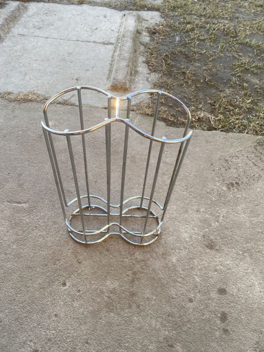 Підставка та вішалка з нержавійки