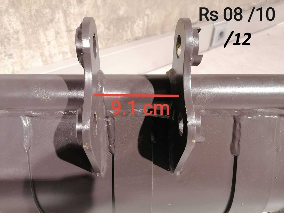 Balde 500 mm mini giratorias