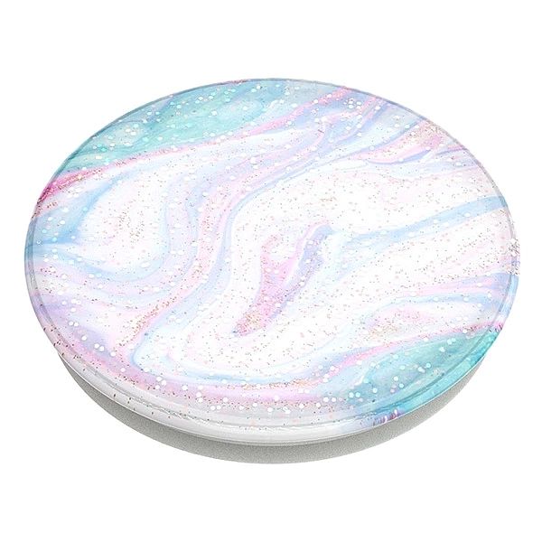 Uchwyt Popsockets 2 Glitter Soft Swirls i podstawka do telefonu