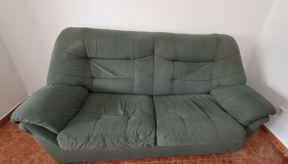 Sofás de sala, cor verde