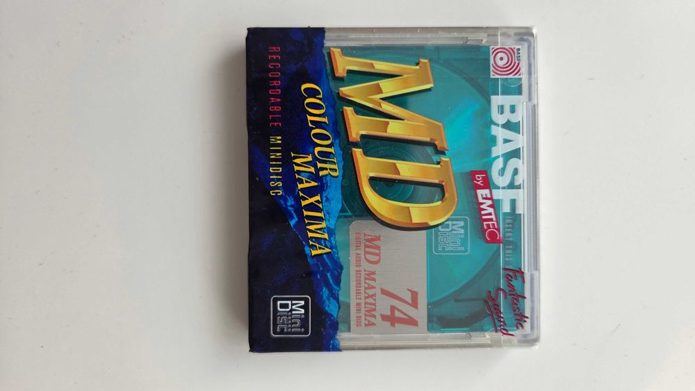 Minidisc Maxell Basf EMTEC 74 Maxima