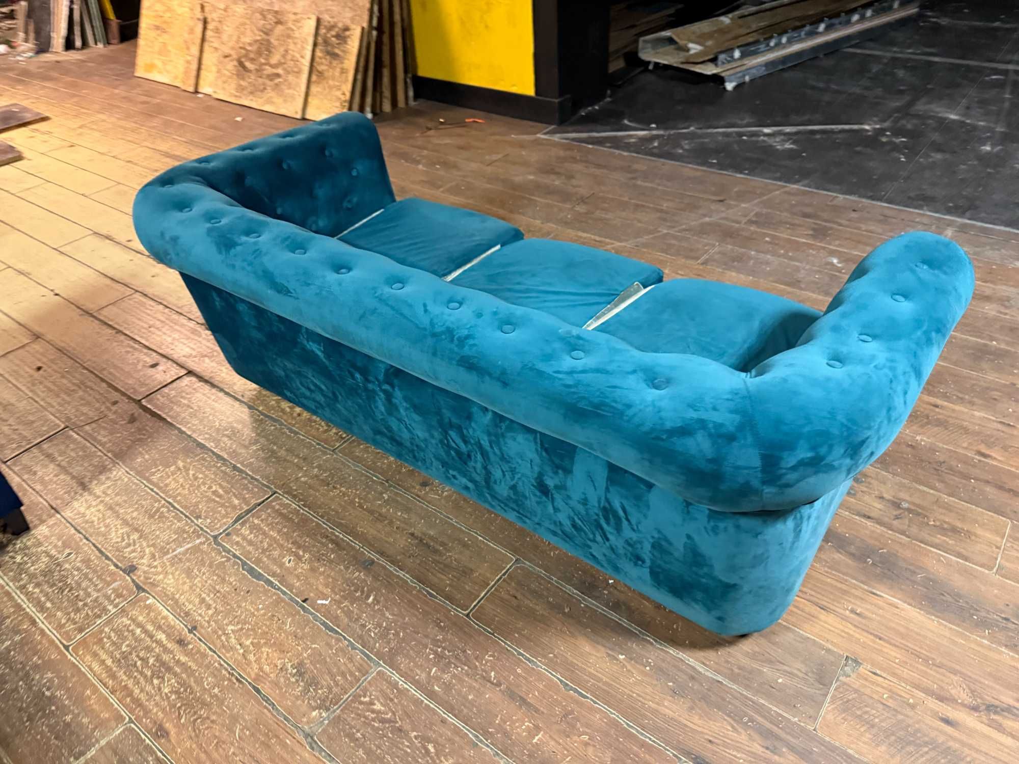 Sofa kanapa Chesterfield - bez funkcji spania - 3 sztuki mam