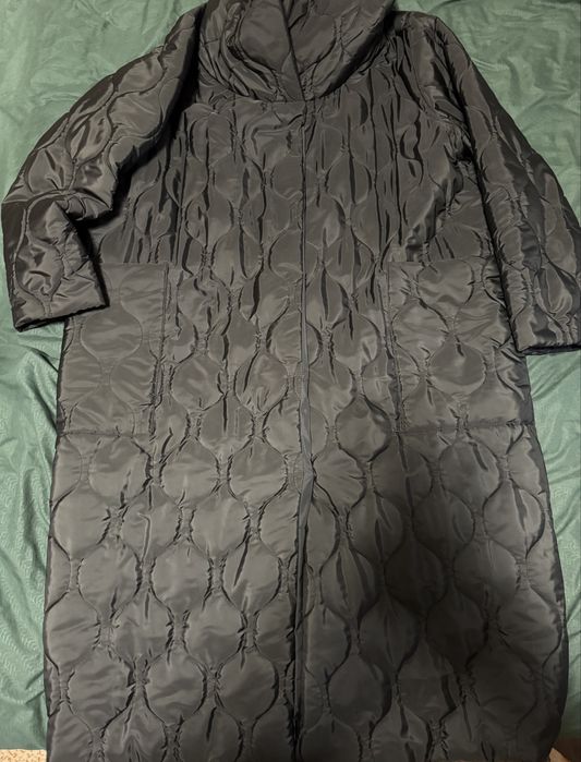 Пальто зимове великого розміру