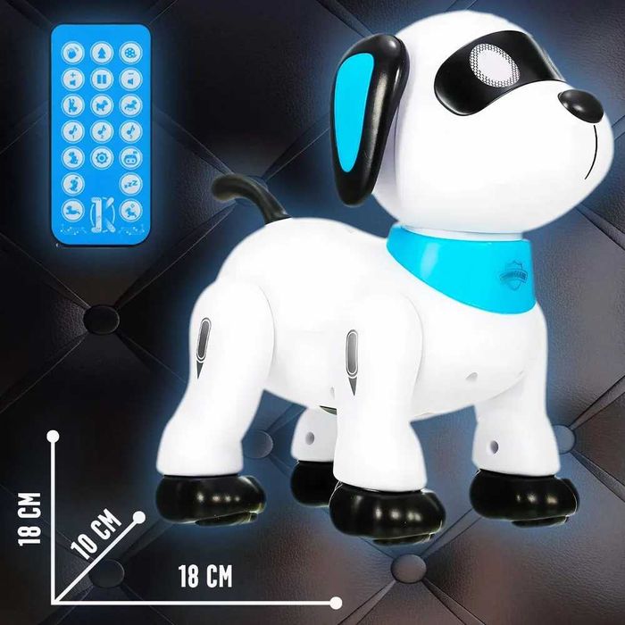 Щенок Тоби! Интерактивная игрушка Собака Робопес Stunt Dog