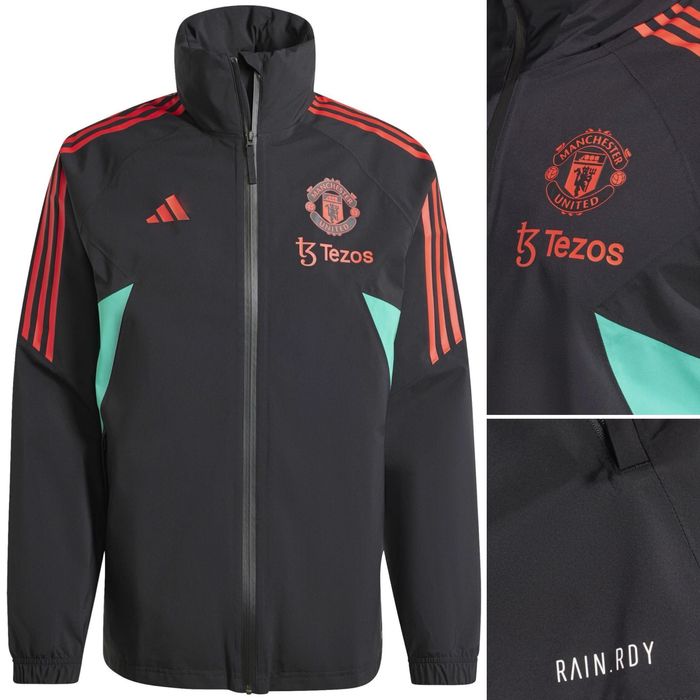 Kurtka Przeciwdeszczowa Adidas Manchester United 2XL Nowa