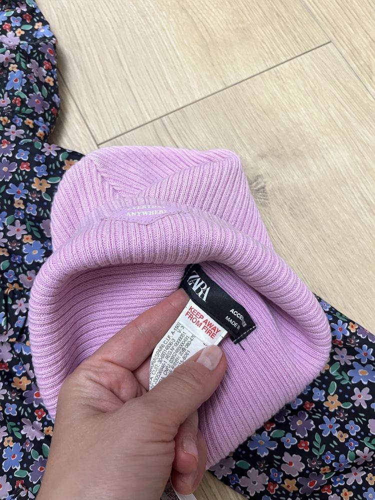 Дитяча вітрівка (куртка) hm, шапка zara
