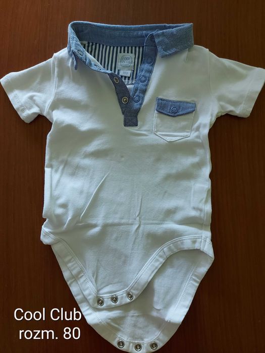 Body smyk, rozm. 80 i 92, koszulka H&M rozm. 92