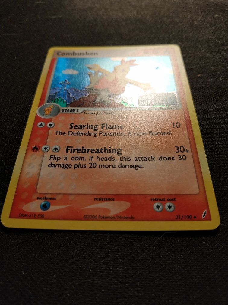 Karta Pokemon Combusken (reverse)