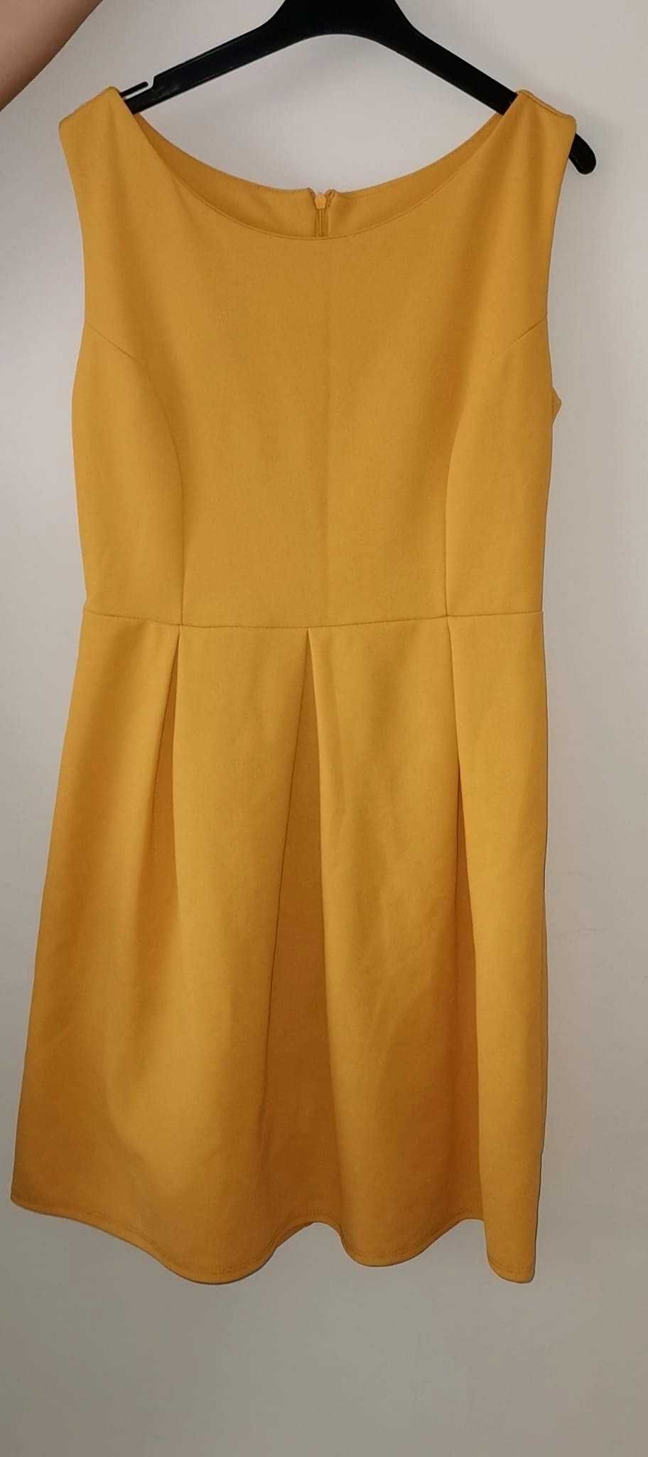 Vestido amarelo Tam M/L