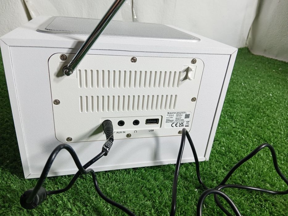 AUNA Silver Star CD Cube, radio internetowe , Bluetooth, wyświetlacz H