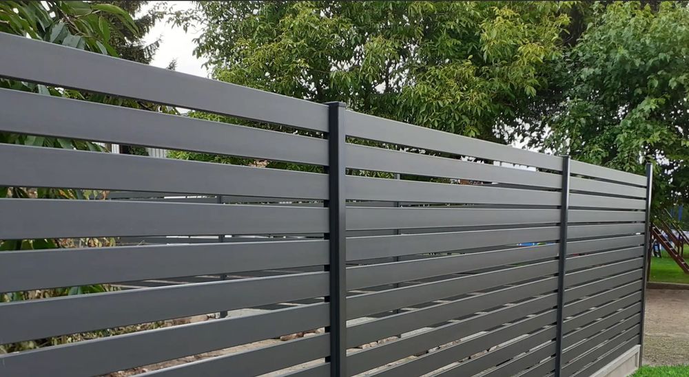 Przęsło Ogrodzeniowe palisadowe Antracyt 120x200 , Transport PL