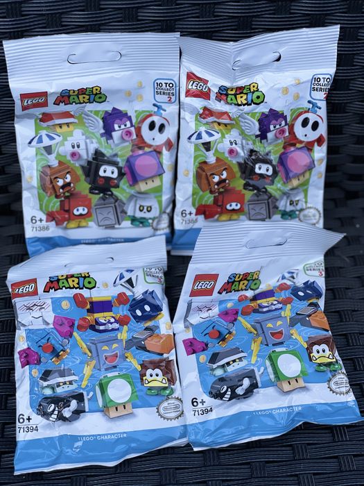 Lego Конструктор фігурки персонажів: серія 2,3 ( Лот 4 шт )