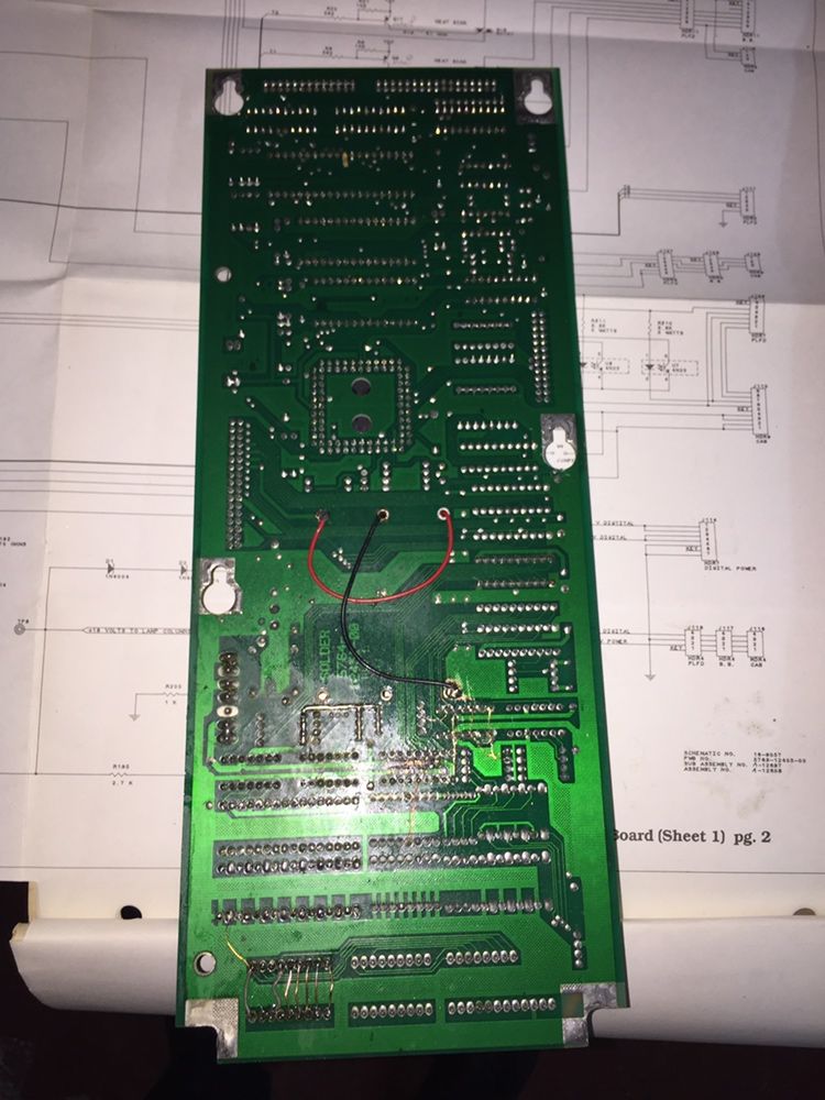 Mpu/Cpu  Bally/Williams Pinball Machine.