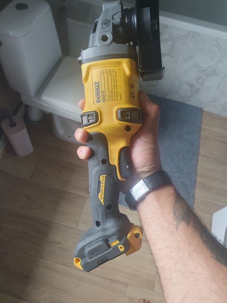 Болгарка dewalt DCG 418N DCG414 150/125mm