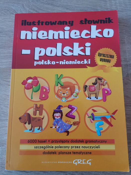 Ilustrowany słownik niemiecko - polski