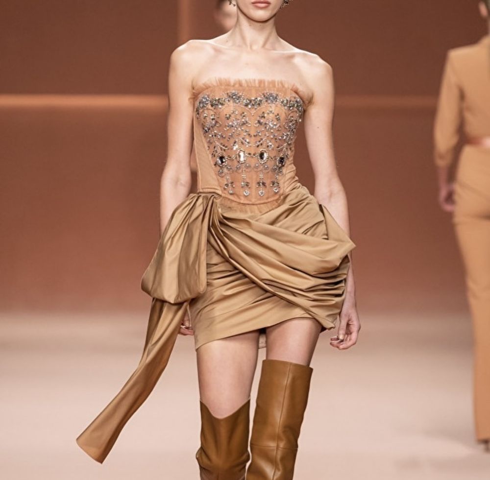 Роскошная юбка Elisabetta Franchi оригинал подиумная коллекция