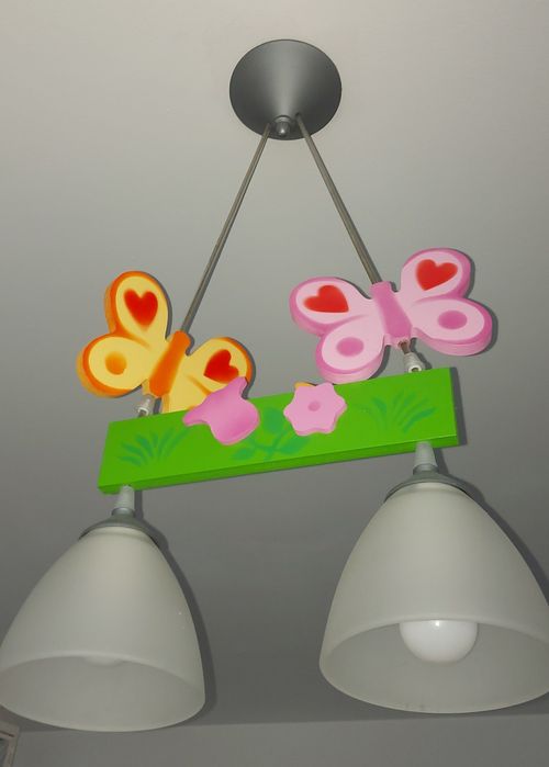 Lampa sufitowa motyle