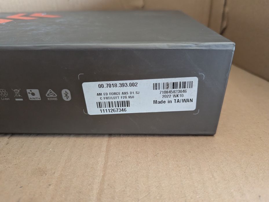 Klamkomanetka Hamulec hydrauliczny SRAM AM ED FORCE AXS D1 | 950mm