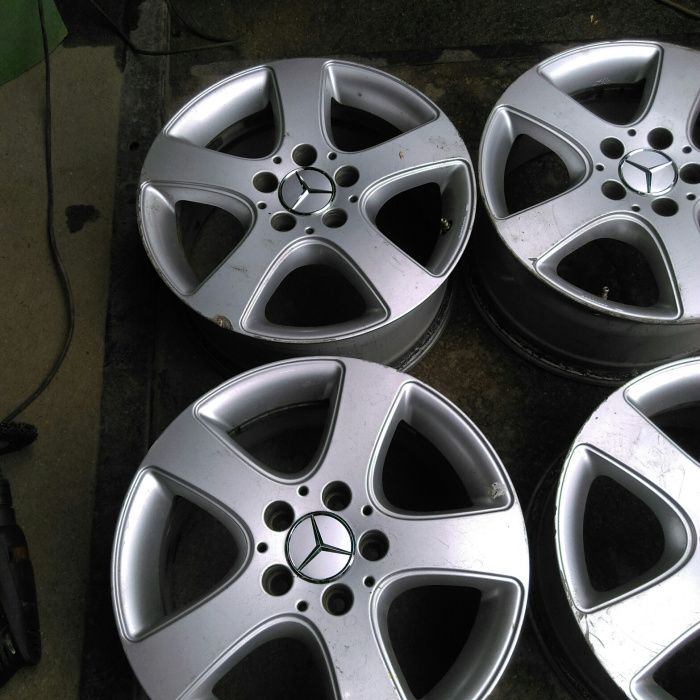 Alufelgi do mercedes lub volkswagen lub seat itp 16 cali 5x112