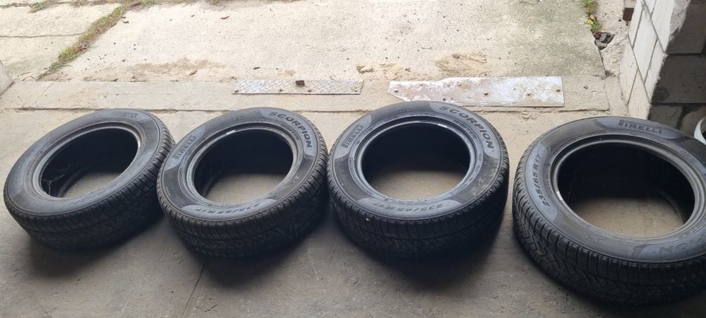 Opony 4szt.235/65/17 pirelli scorpion zima