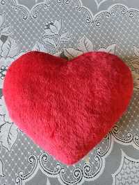 Poduszka serce czerwone prezent na Walentynki