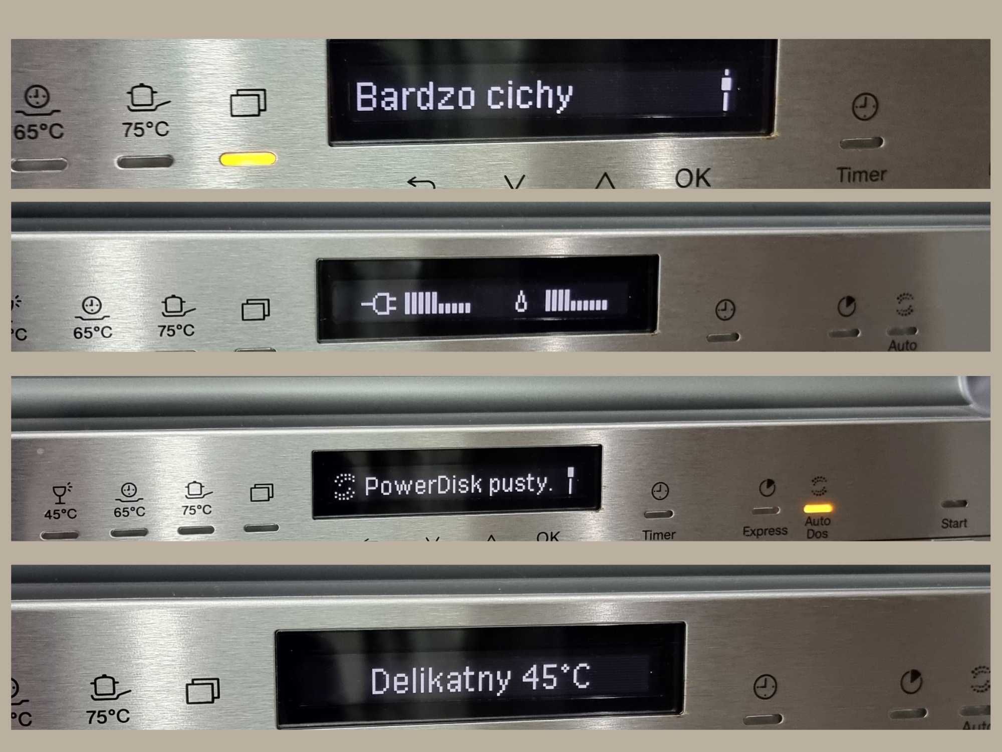 Zmywarka z widocznym panelem Miele G 7110 SCi, AutoDos, PowerDisk