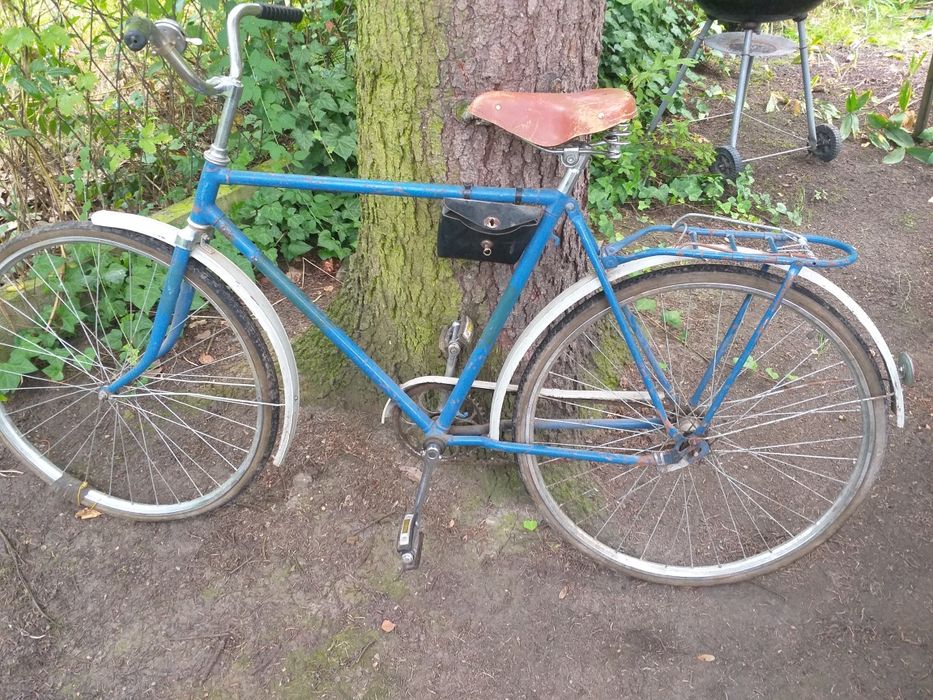 Stary rower typu Ukraina.  Vintage.