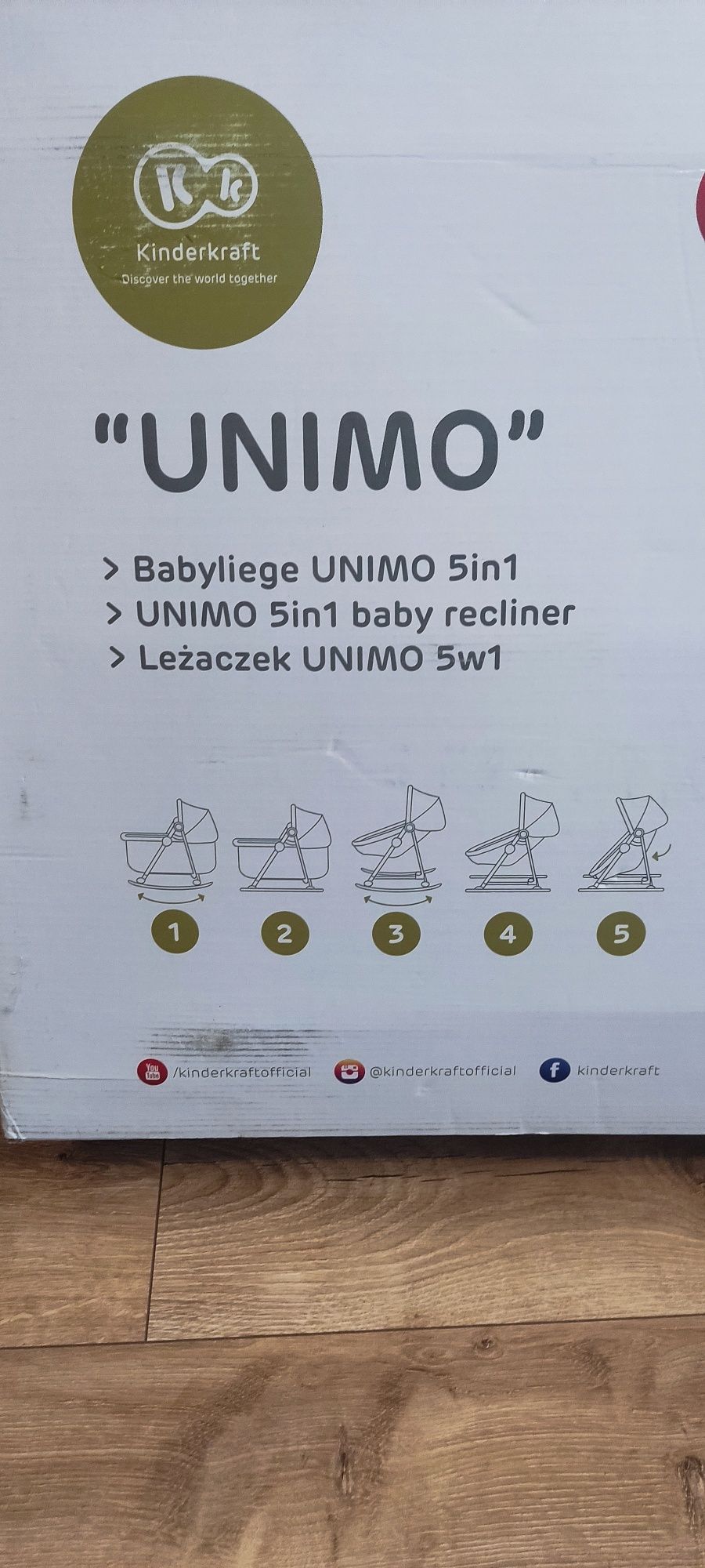 Leżaczek Kinderkraft Unimo