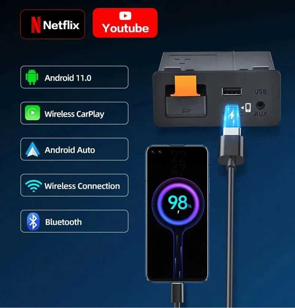 MAZDA od 2016 - Moduł Carplay Android Auto BEZPRZEWODOWY - MZD CONNECT