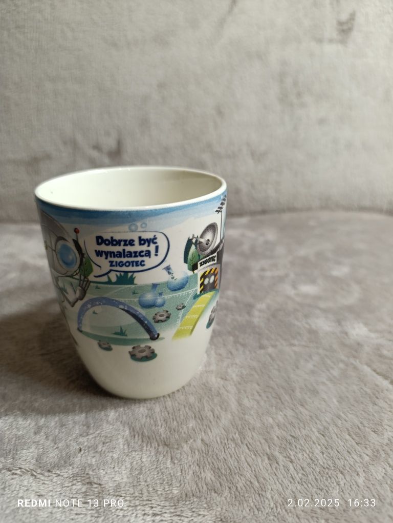 Kubek porcelanowy Intermarche