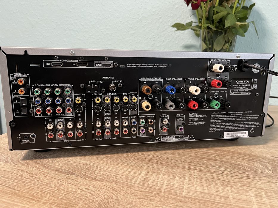 #1681 onkyo tx-sr605 amplituner wzmacniacz