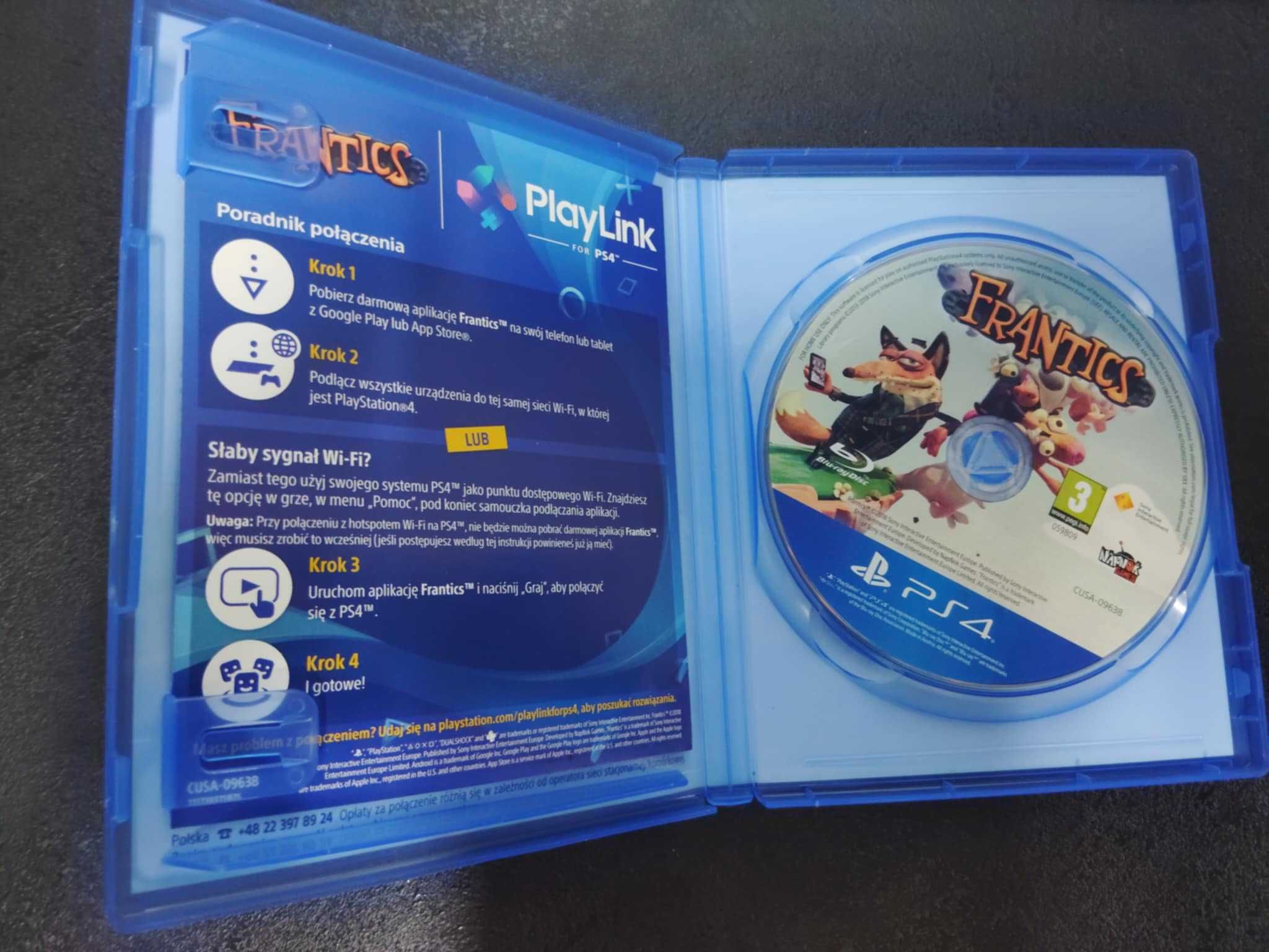 Frantics PS4 Polska wersja