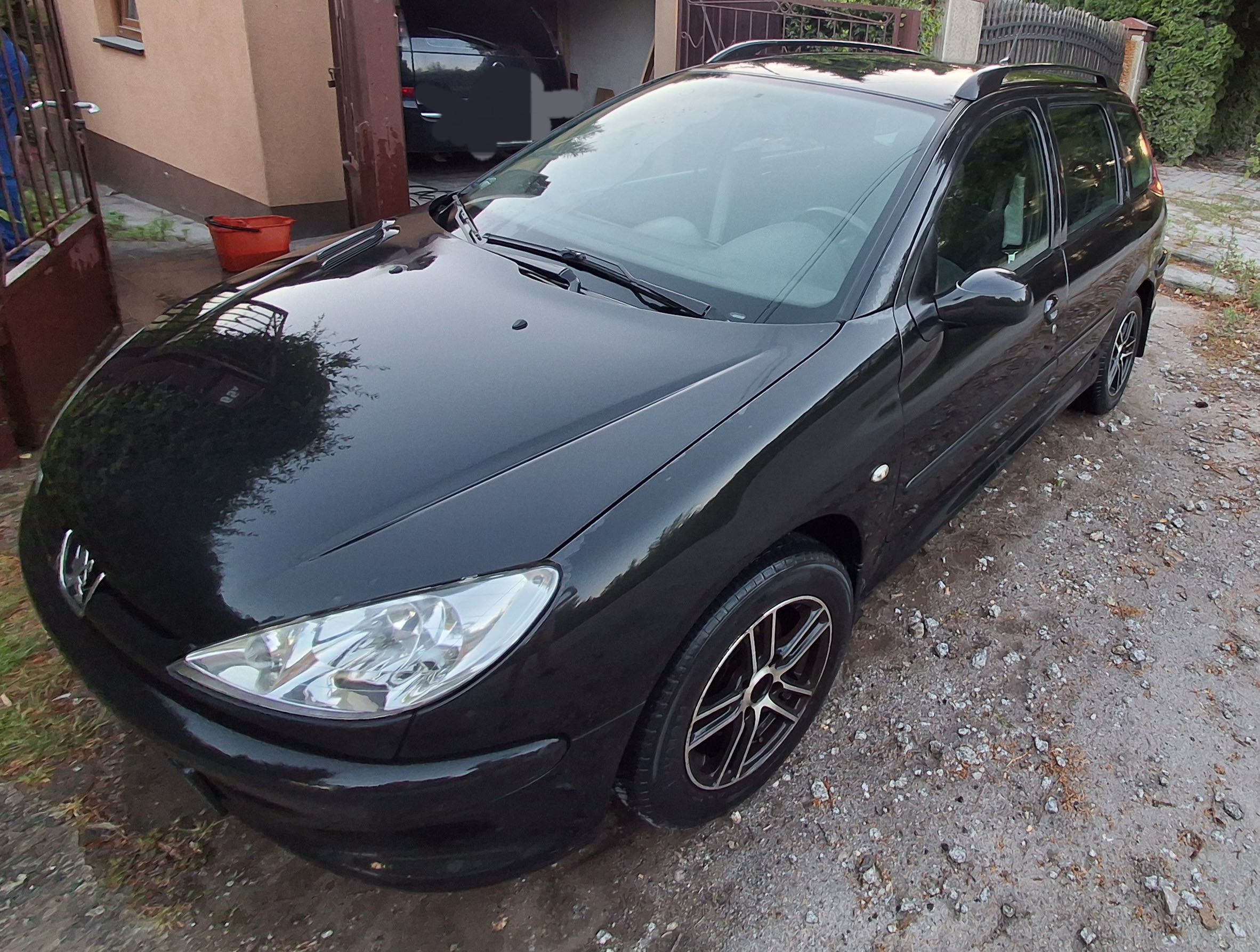 Peugeot 206 kombi - czarny