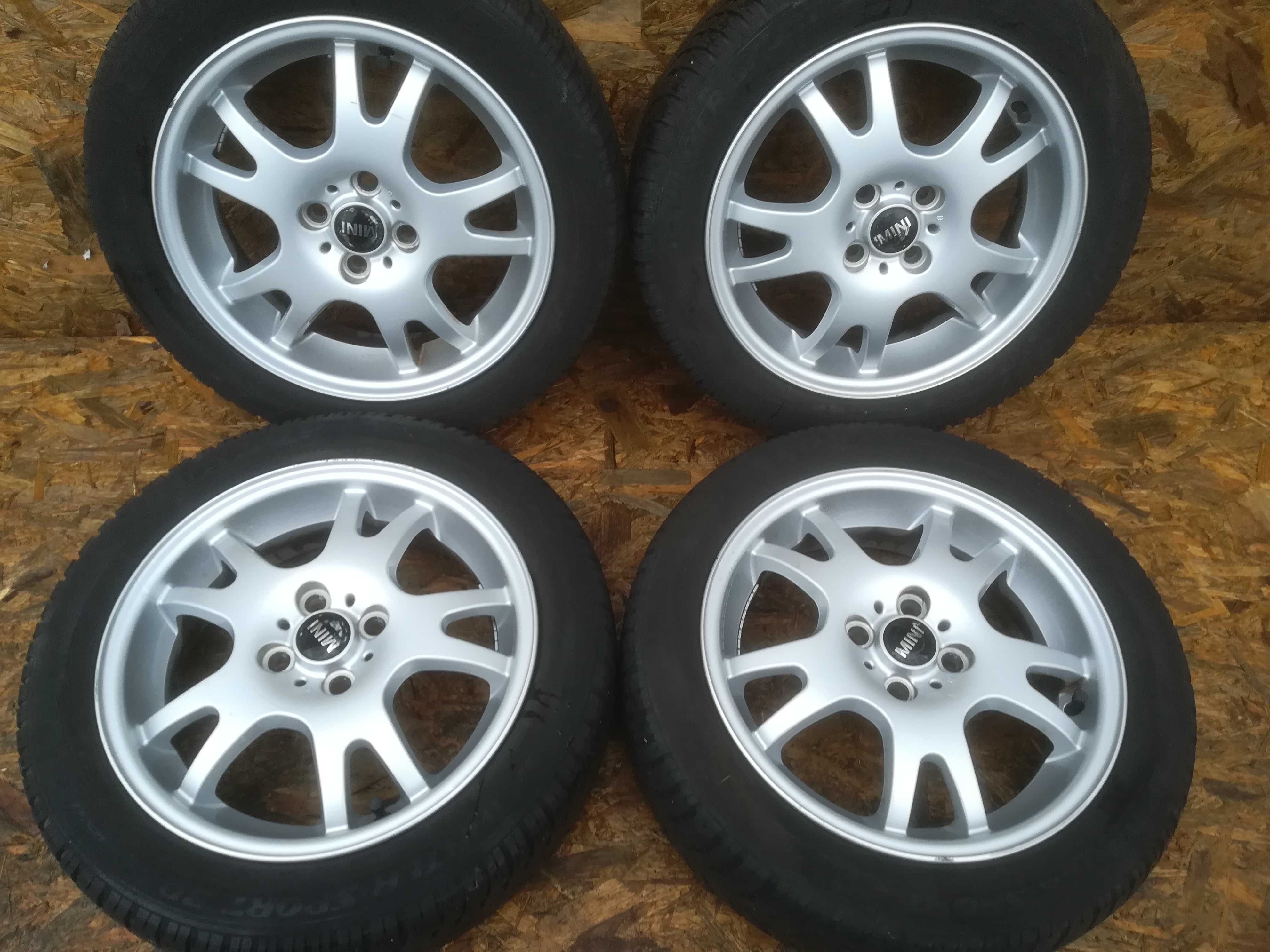 Koła zimowe Alufelgi MINI 175/60/16 Dunlop rozstaw 4x100 ET45