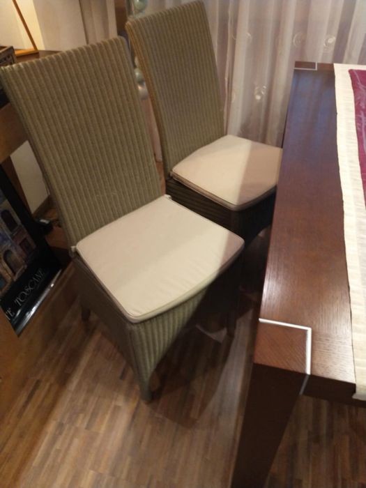 Krzesło rattan krzesła z rattanu 8 sztuk