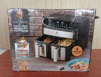 Frytkownica frytownica dwukomorowa airfryer beztłuszczowa 2x3,5 litra