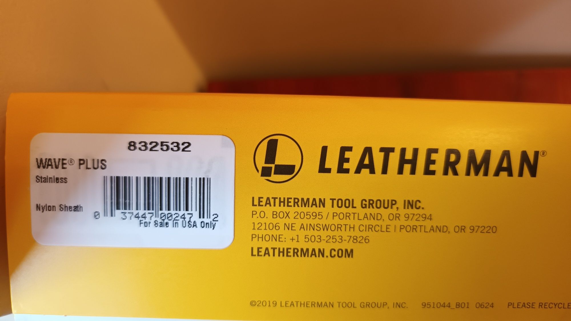 Leatherman Wave Plus multitool z kaburą