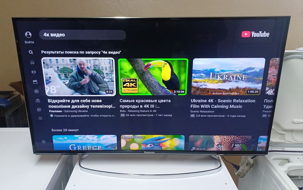 Panasonic TX40EXX689 Smart TV Wi-Fi 40 дюймів ігровий телевізор моніто