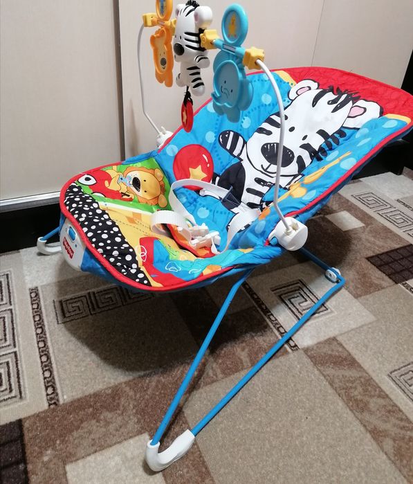 Шезлонг Фішер Прайс "Веселі звірята"